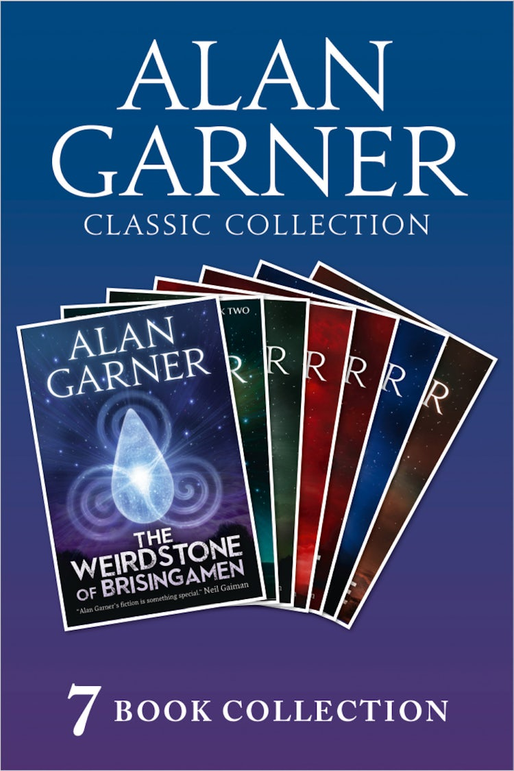 Cover image for Alan Garner Classic Collection (7 Books) - Weirdstone of Brisingamen, The Moon of Gomrath, The Owl Service, Elidor, Red Shift, Lad of the Gad, A Bag of Moonshine), isbn: 9780008164379