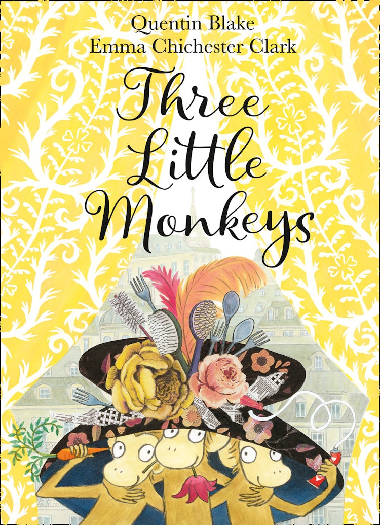 Cover image for Three Little Monkeys, isbn: 9780008164485