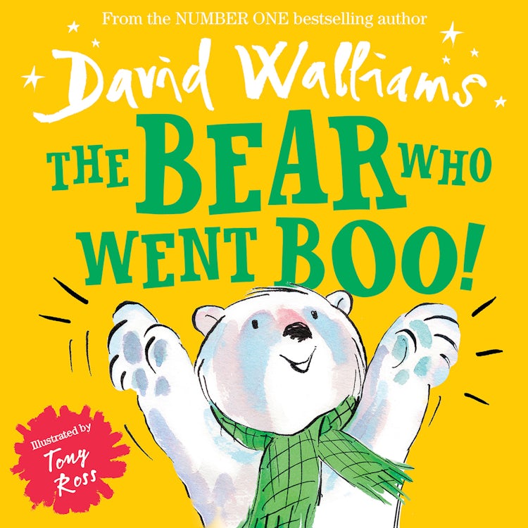 Cover image for The Bear Who Went Boo! (Read aloud by David Walliams), isbn: 9780008165895