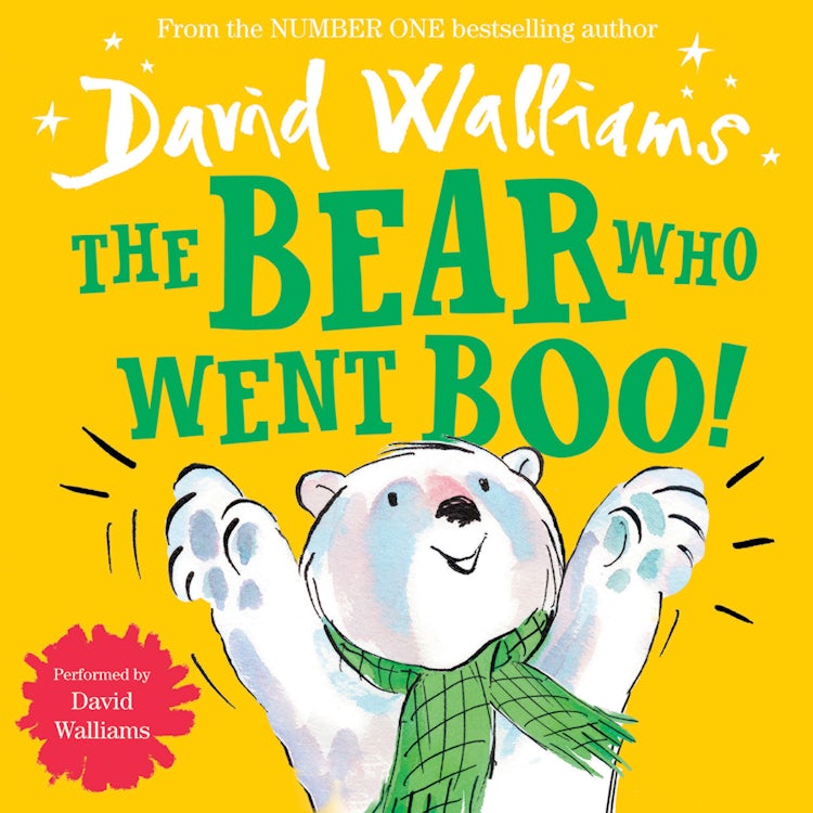 Cover image for The Bear Who Went Boo!: A funny illustrated picture book, full of surprises, from number-one bestselling author David Walliams, isbn: 9780008165925