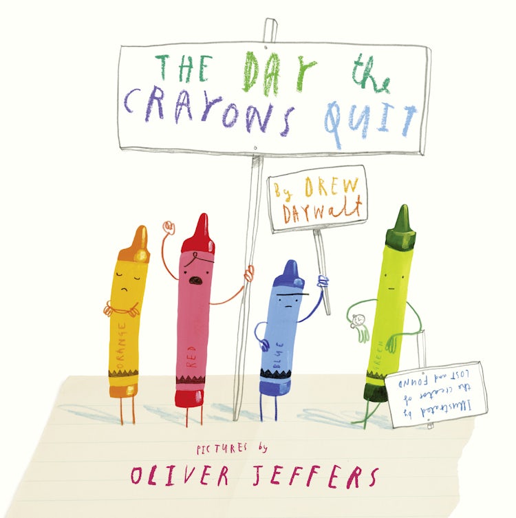 Cover image for The Day The Crayons Quit, isbn: 9780008167820