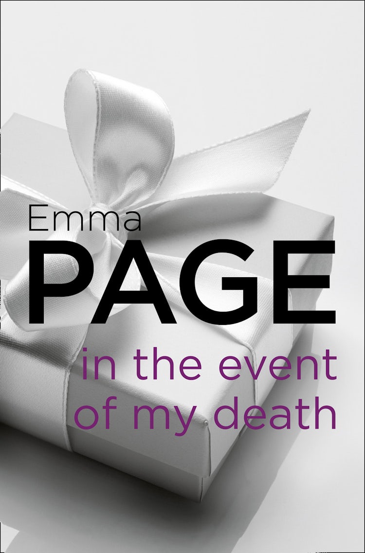 Cover image for In the Event of My Death, isbn: 9780008171834