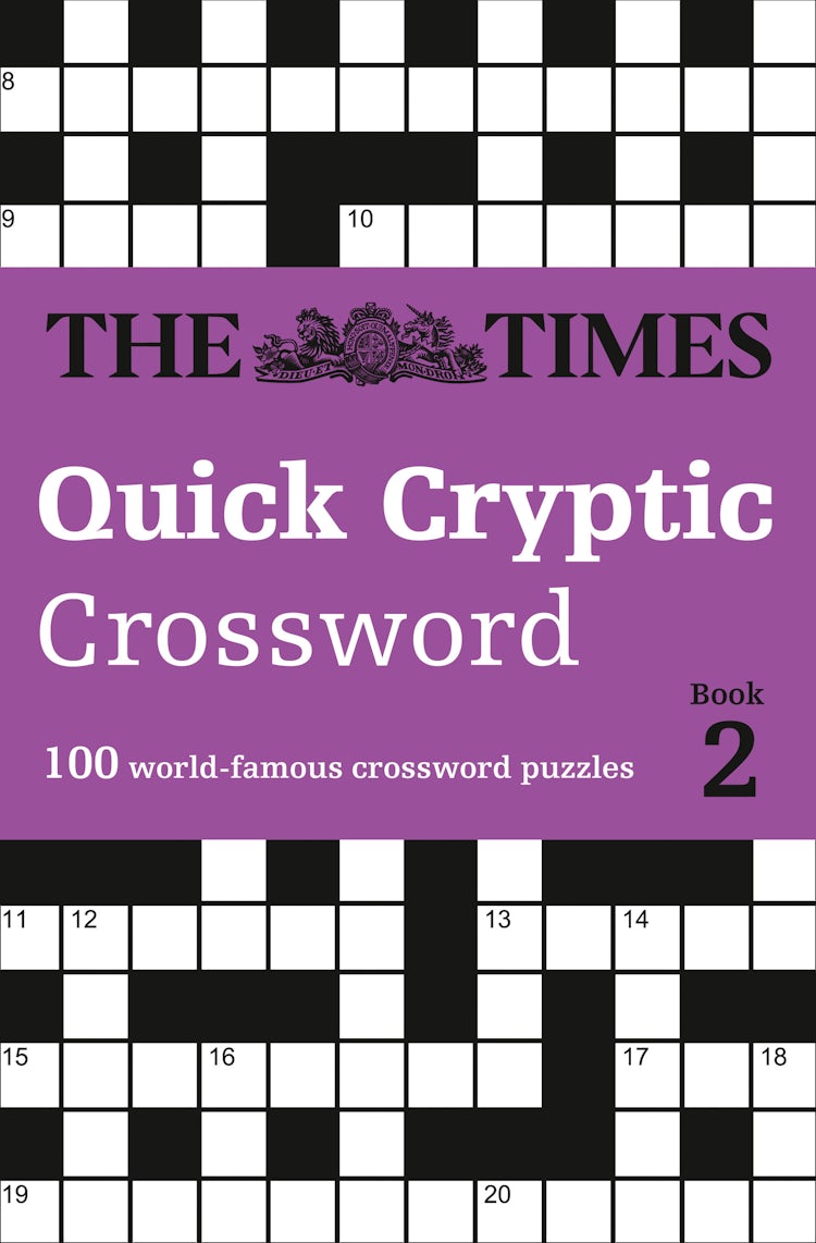Cover image for The Times Quick Cryptic Crossword Book 2, isbn: 9780008173876