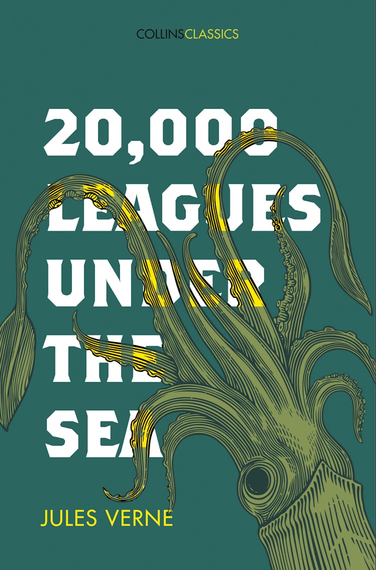 Cover image for Collins Classics - 20,000 Leagues Under the Sea, isbn: 9780008195526