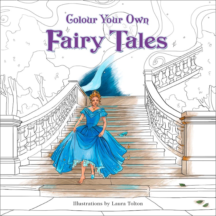 Cover image for Colour Your Own Fairy Tales, isbn: 9780008206826