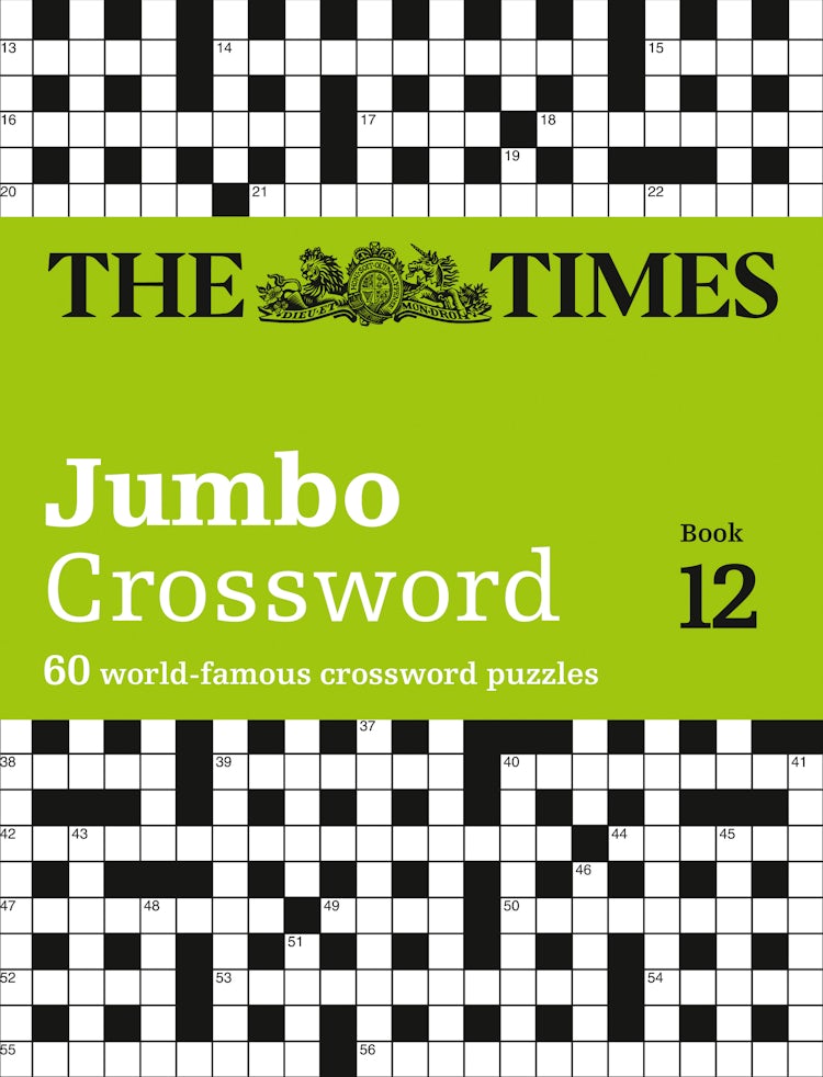 Cover image for The Times 2 Jumbo Crossword Book 12: 60 Of The World's Biggest Puzzles From The Times 2, isbn: 9780008214265