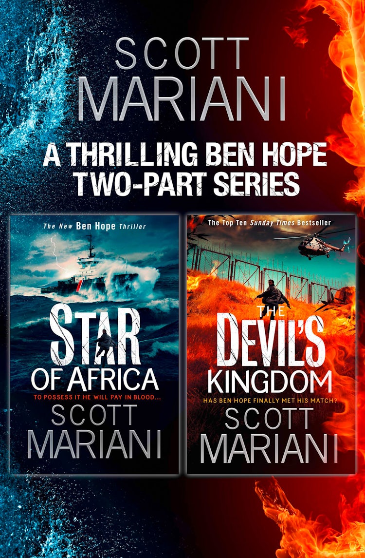 Cover image for Scott Mariani 2-book Collection: Star of Africa, The Devil’s Kingdom (Ben Hope), isbn: 9780008236311