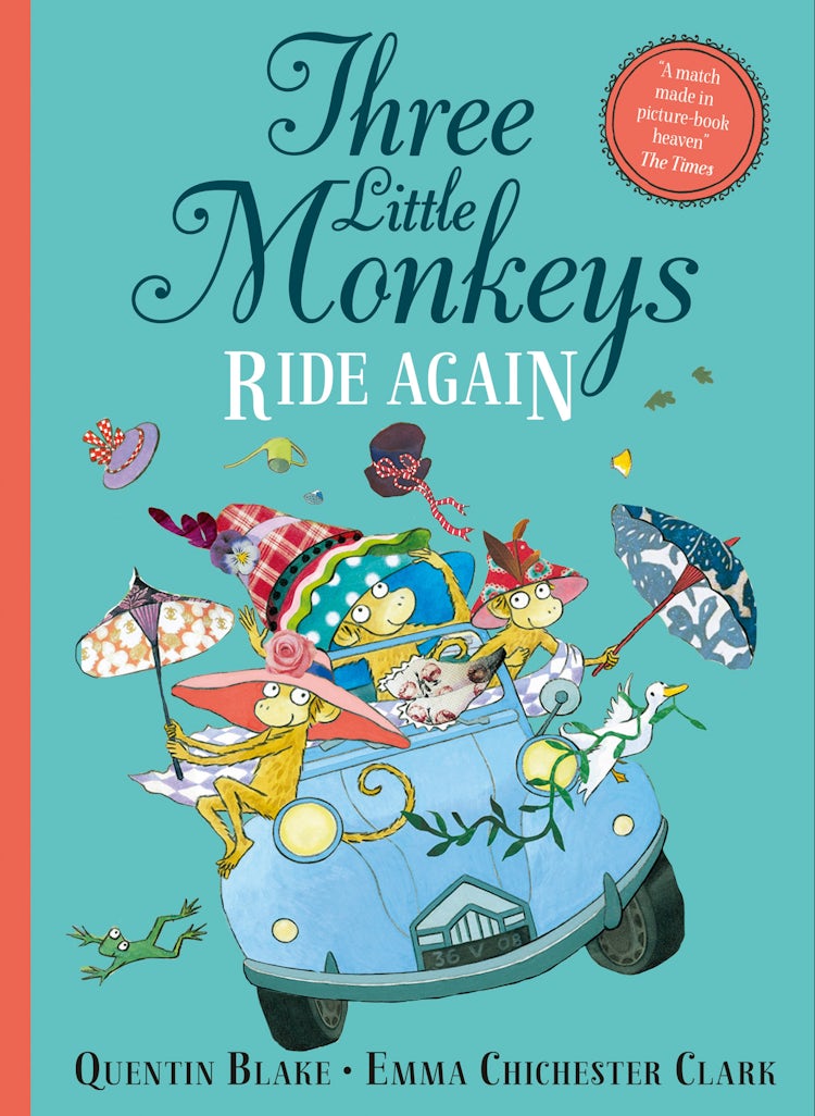 Cover image for Three Little Monkeys Ride Again, isbn: 9780008243692
