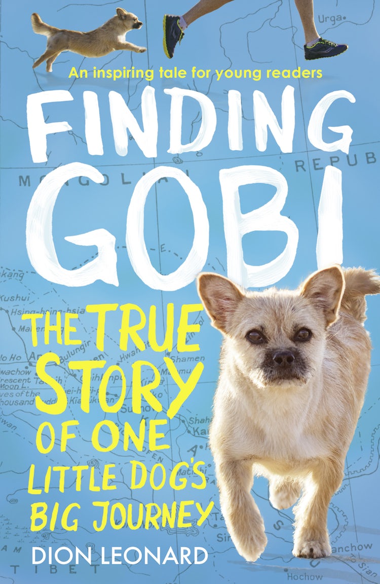 Cover image for Finding Gobi: The True Story Of One Little Dog's Big Journey [Younger Reader's Edition], isbn: 9780008244521