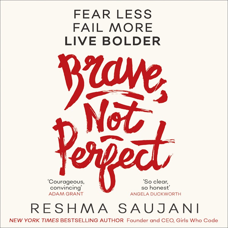 Cover image for Brave, Not Perfect: An inspiring read for fans of Lean In by Sheryl Sandberg, isbn: 9780008249557