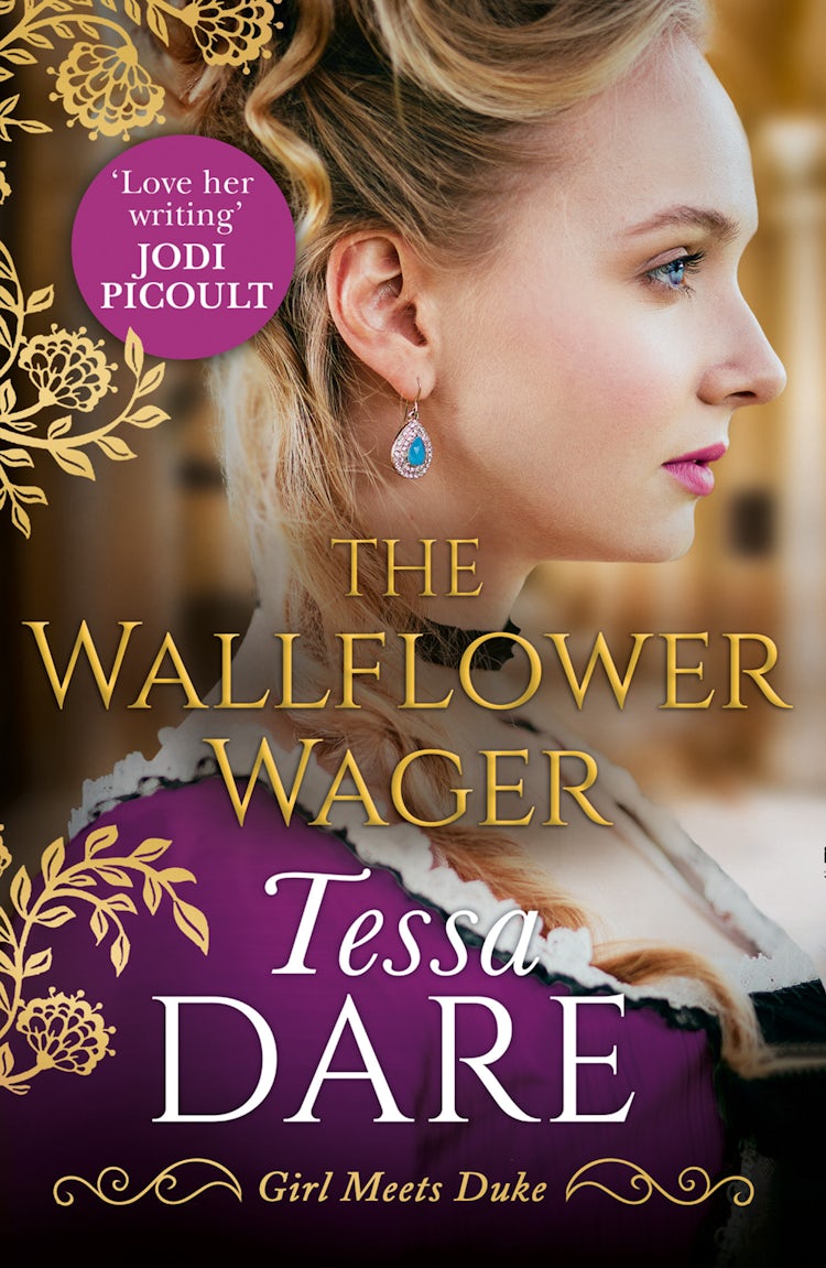 Cover image for The Wallflower Wager (Girl meets Duke, Book 3), isbn: 9780008268275