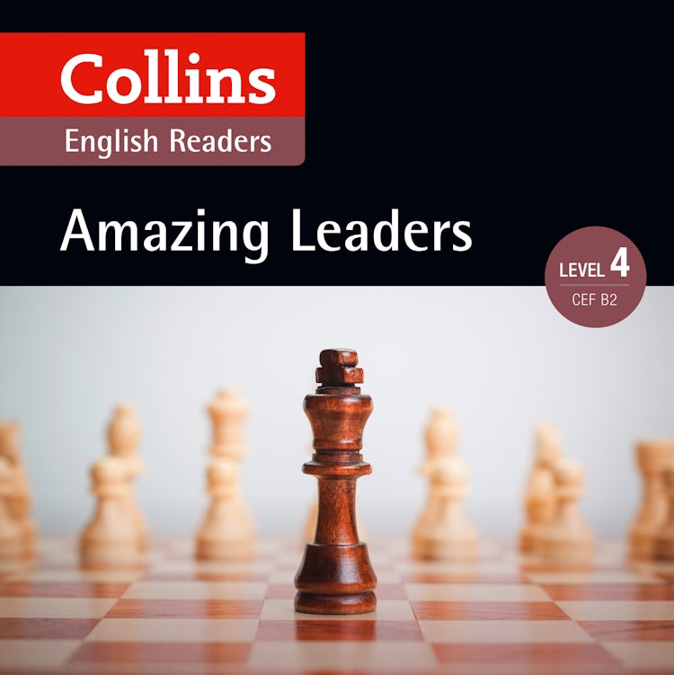 Cover image for Amazing Leaders: B2 (Collins Amazing People ELT Readers), isbn: 9780008268688