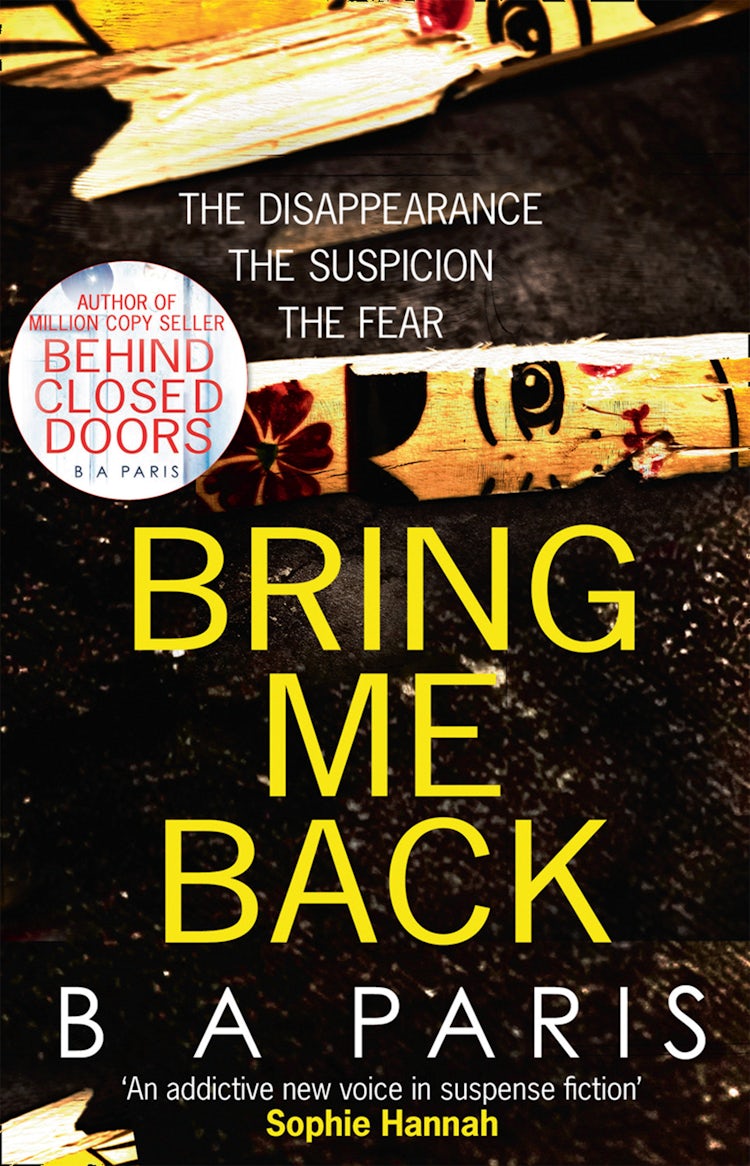 Cover image for Bring Me Back, isbn: 9780008268947