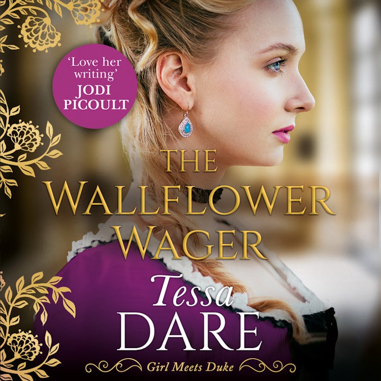 Cover image for The Wallflower Wager: A new regency romance for fans of forced proximity. Perfect for Bridgerton fans!, isbn: 9780008278472