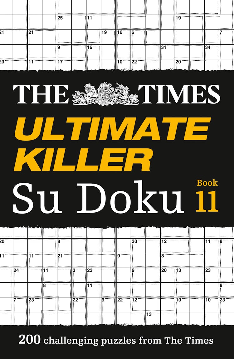 Cover image for The Times Ultimate Killer Su Doku Book 11: 200 Challenging Puzzles from The Times, isbn: 9780008285456