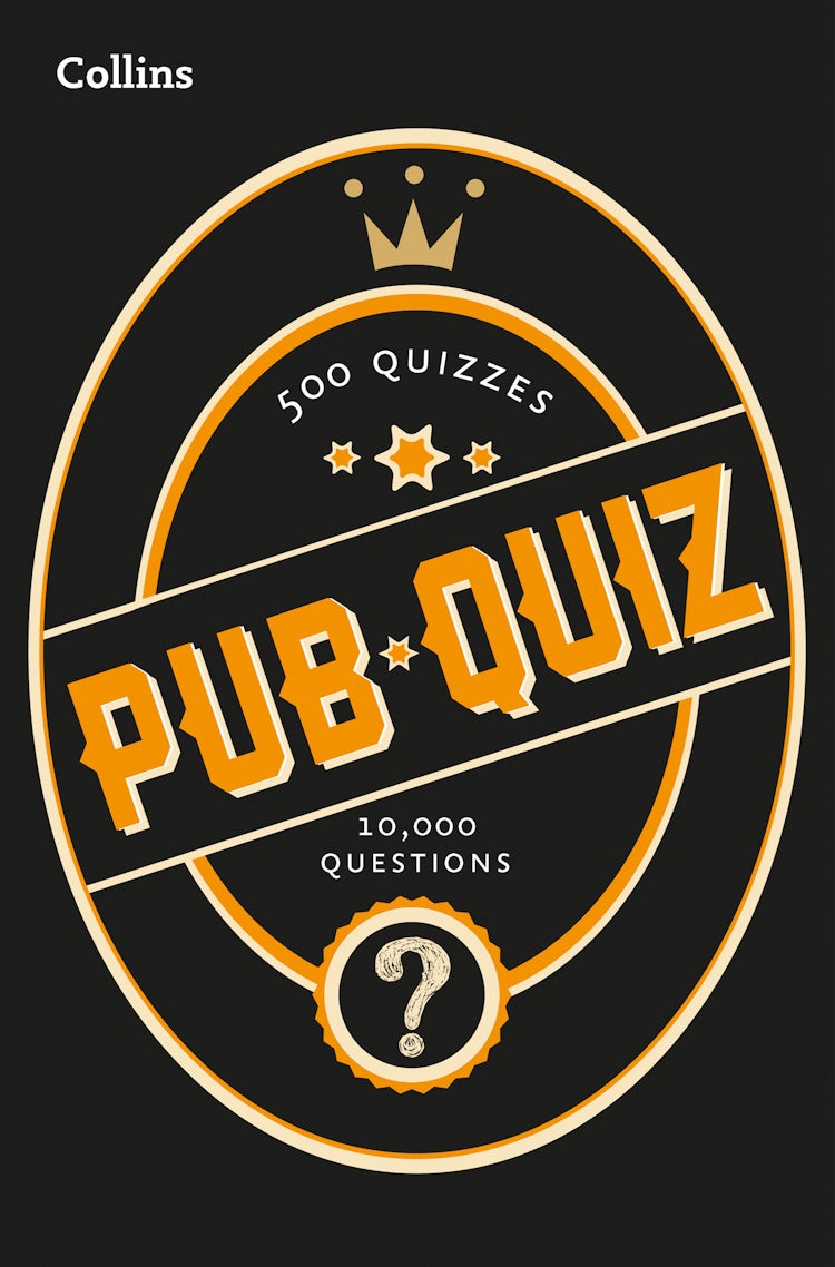 Cover image for Collins Pub Quiz: 10,000 easy, medium and difficult questions (Collins Puzzle Books), isbn: 9780008290306