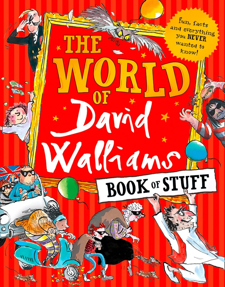 Cover image for The World of David Walliams Book of Stuff, isbn: 9780008293253