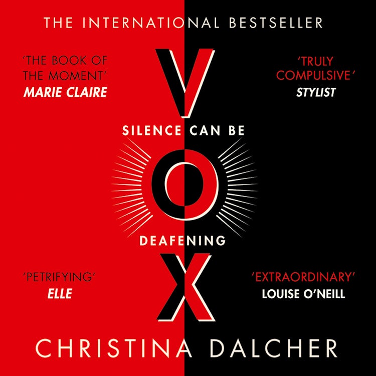 Cover image for VOX: One of the most talked about dystopian fiction books and Sunday Times best sellers, isbn: 9780008300661