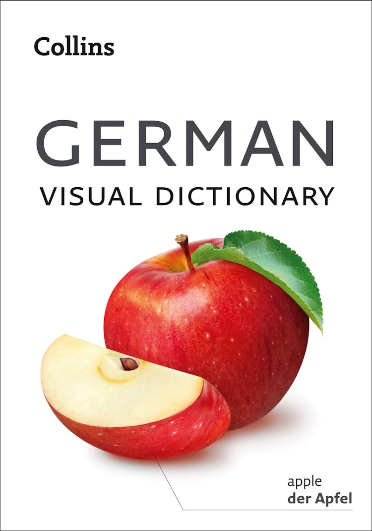 Cover image for German Visual Dictionary: A photo guide to everyday words and phrases in German (Collins Visual Dictionary), isbn: 9780008319977
