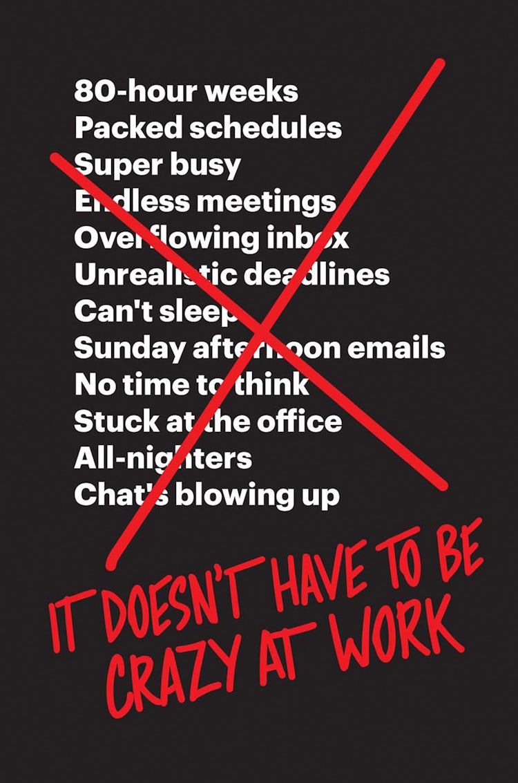 Cover image for It Doesn't Have To Be Crazy At Work, isbn: 9780008323448