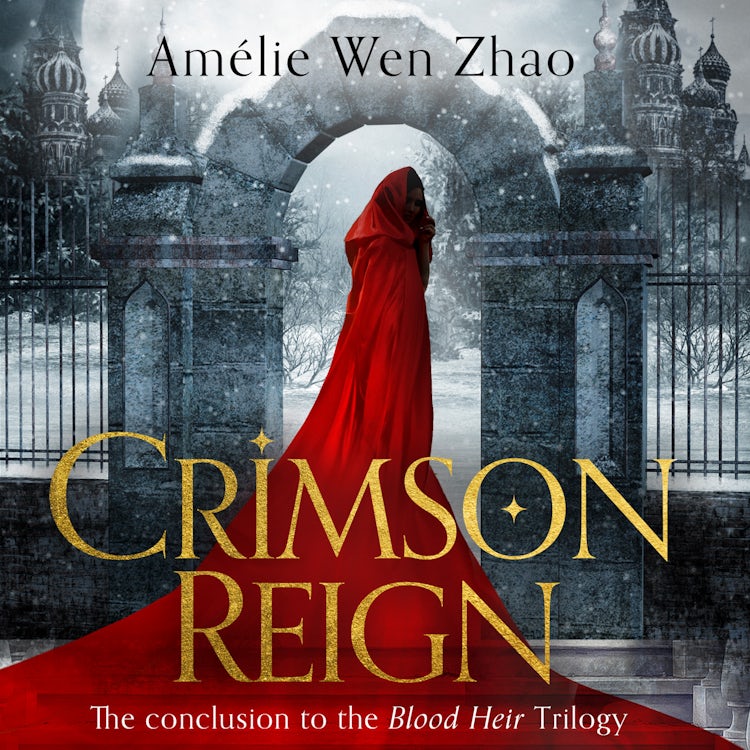 Cover image for Crimson Reign: A sumptuous romantasy from SUNDAY TIMES and NEW YORK TIMES best selling author of SONG OF SILVER, FLAME LIKE NIGHT (Blood Heir Trilogy, Book 3), isbn: 9780008328023
