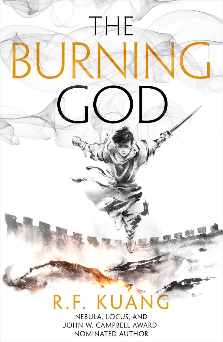 Cover image for The Burning God (The Poppy War, Book 3), isbn: 9780008339166