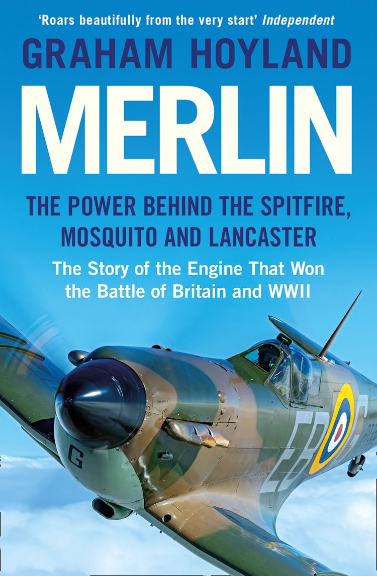 Cover image for Merlin: The Power Behind the Spitfire, Mosquito and Lancaster: The Story of the Engine That Won the Battle of Britain and WWII, isbn: 9780008359287