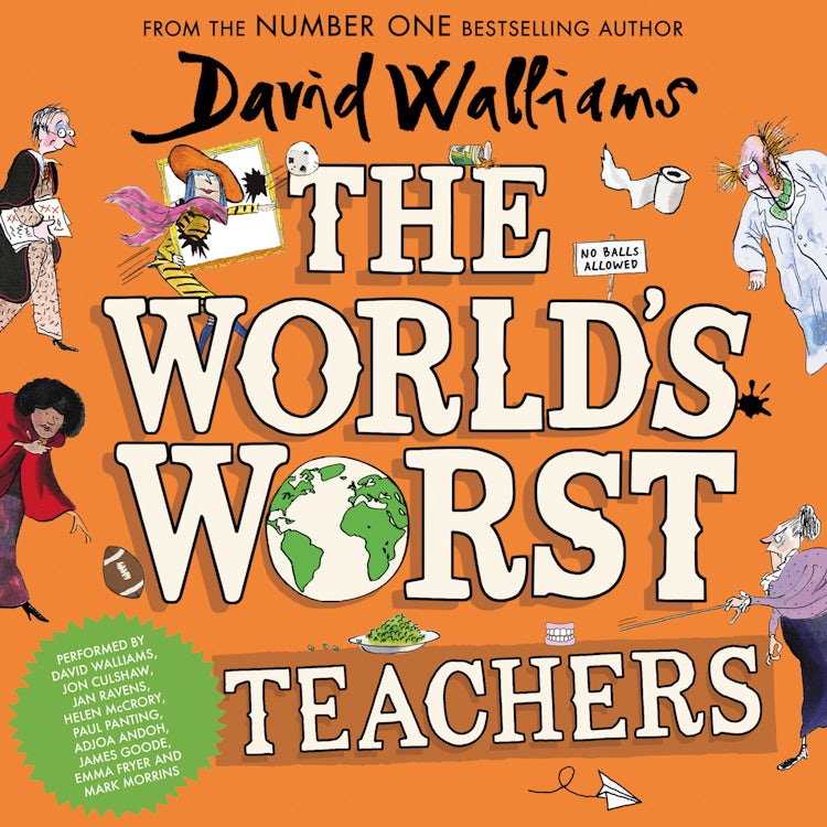 Cover image for The World’s Worst Teachers: Laugh-out-loud with this funny illustrated story collection from the bestselling author of Robodog. Perfect for kids aged 7-12, isbn: 9780008364021