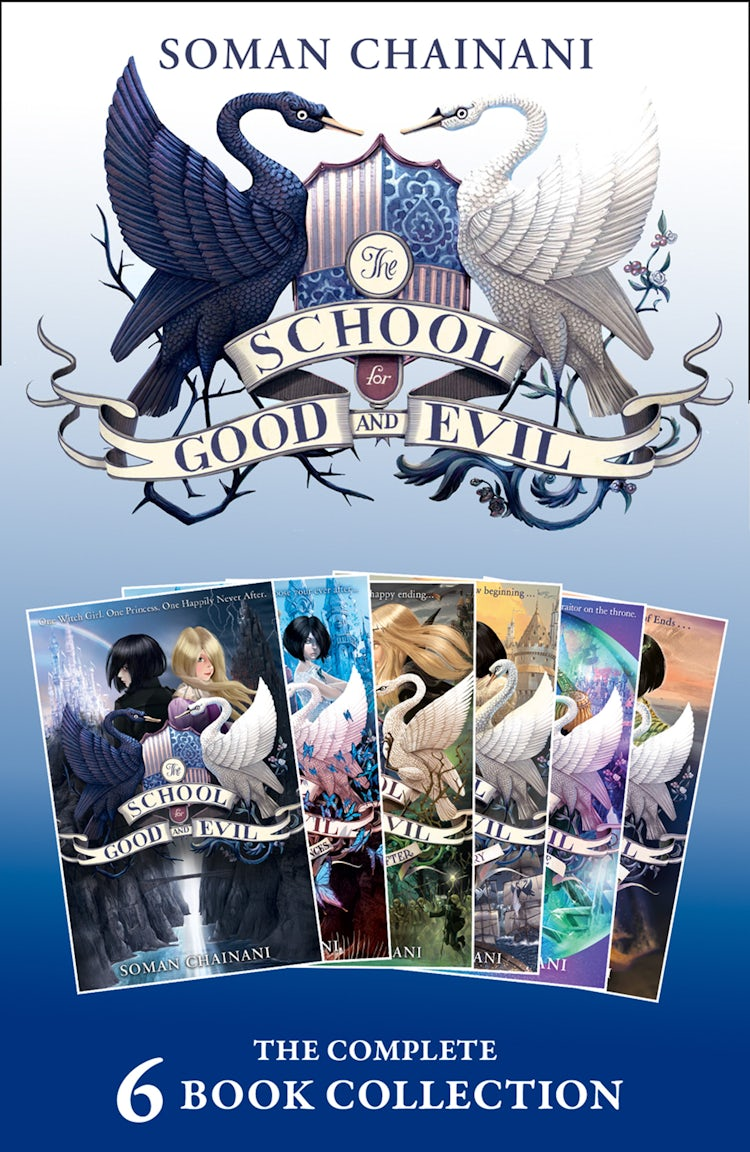 Cover image for The School for Good and Evil: The Complete 6-book Collection: (The School for Good and Evil, A World Without Princes, The Last Ever After, Quests for Glory, A Crystal of Time, One True King) (The School for Good and Evil), isbn: 9780008379209