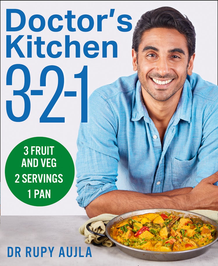 Cover image for Doctor’s Kitchen 3-2-1: 3 fruit and veg, 2 servings, 1 pan, isbn: 9780008395421