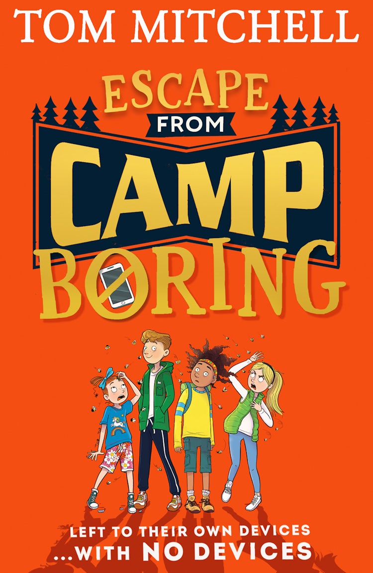 Cover image for Escape from Camp Boring, isbn: 9780008403515