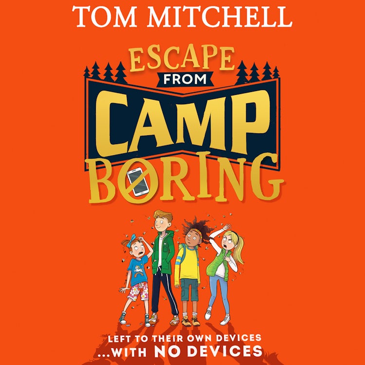 Cover image for Escape from Camp Boring, isbn: 9780008403522