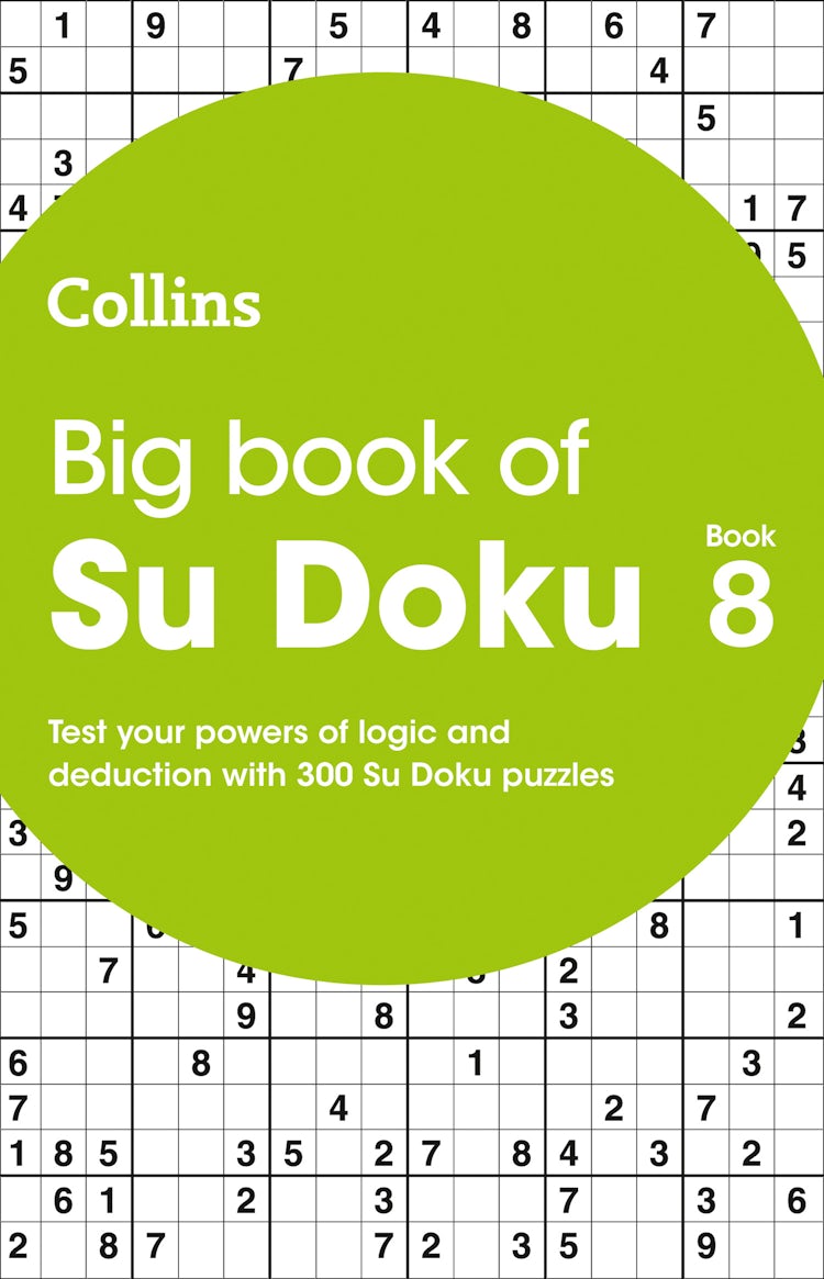 Cover image for Big Book of Su Doku 8: 300 Su Doku Puzzles, isbn: 9780008403942