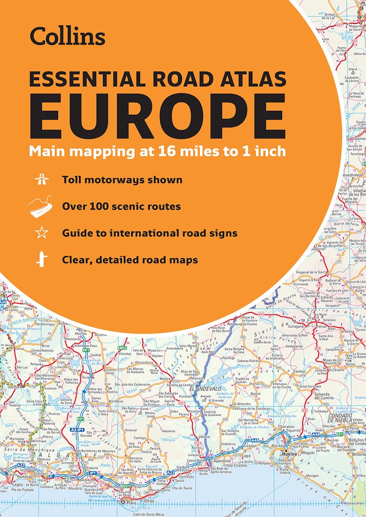 Cover image for 2022 Collins Essential Road Atlas Europe [New Edition], isbn: 9780008403966