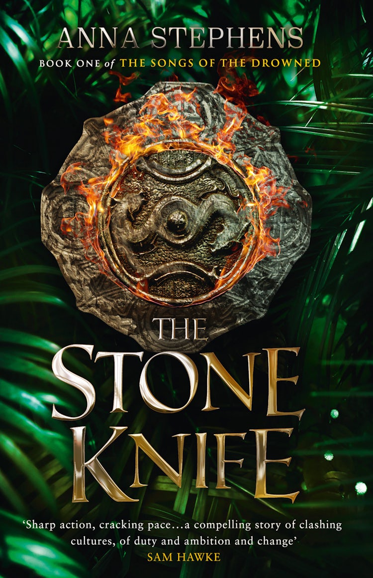 Cover image for The Stone Knife (The Songs of the Drowned, Book 1), isbn: 9780008404024