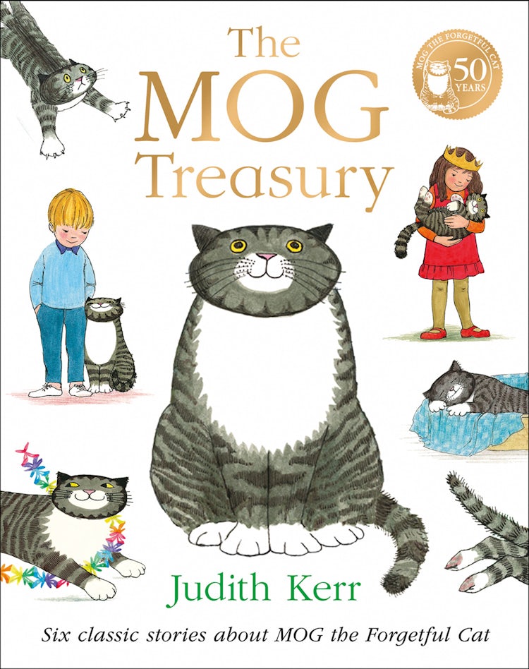 Cover image for The Mog Treasury: Six Classic Stories About Mog the Forgetful Cat, isbn: 9780008407759