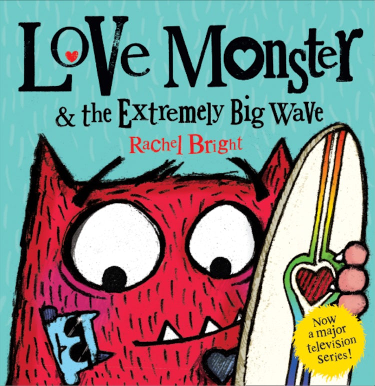 Cover image for Love Monster and the Extremely Big Wave, isbn: 9780008408343