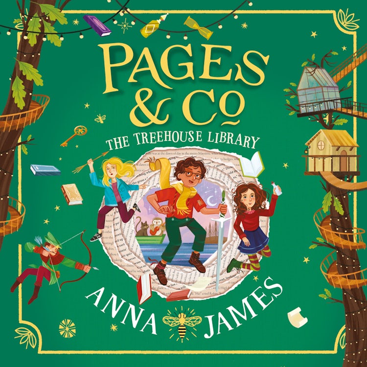 Cover image for Pages & Co.: The Treehouse Library: The fifth in this enchanting illustrated series for children, from the best-loved author of The Chronicles of Whetherwhy (Pages & Co., Book 5), isbn: 9780008410872