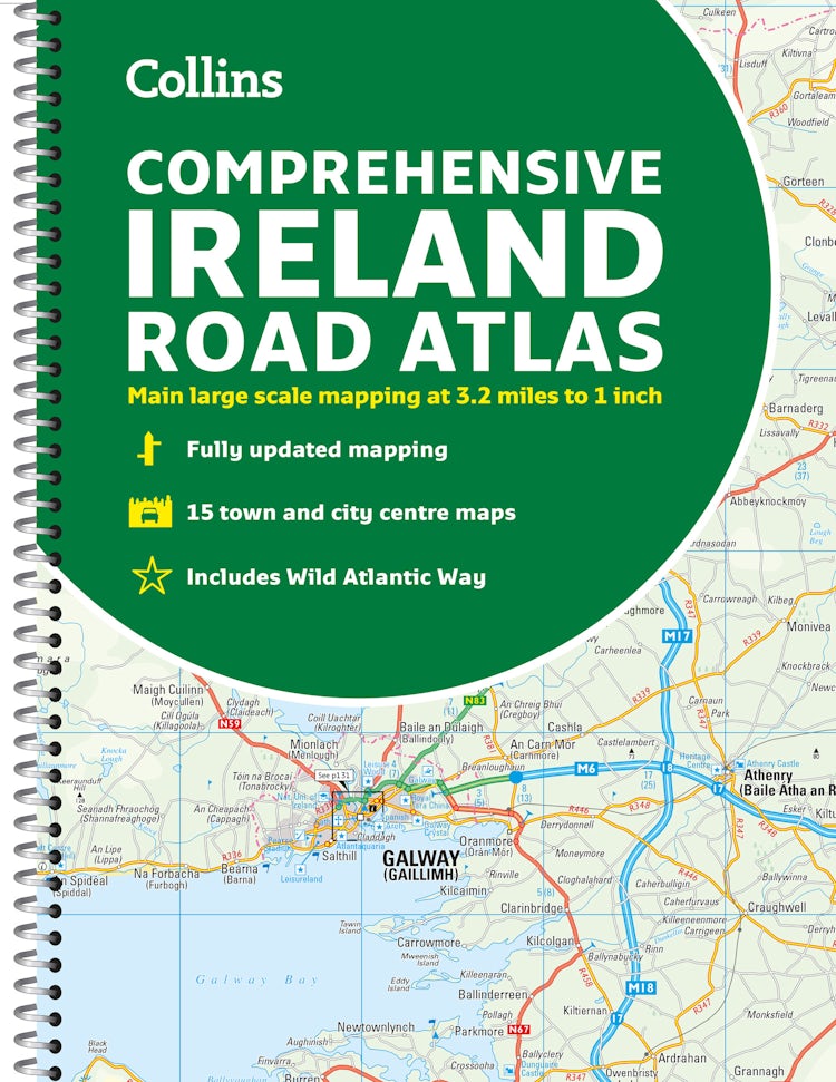 Cover image for Comprehensive Road Atlas Ireland [New Edition], isbn: 9780008412814