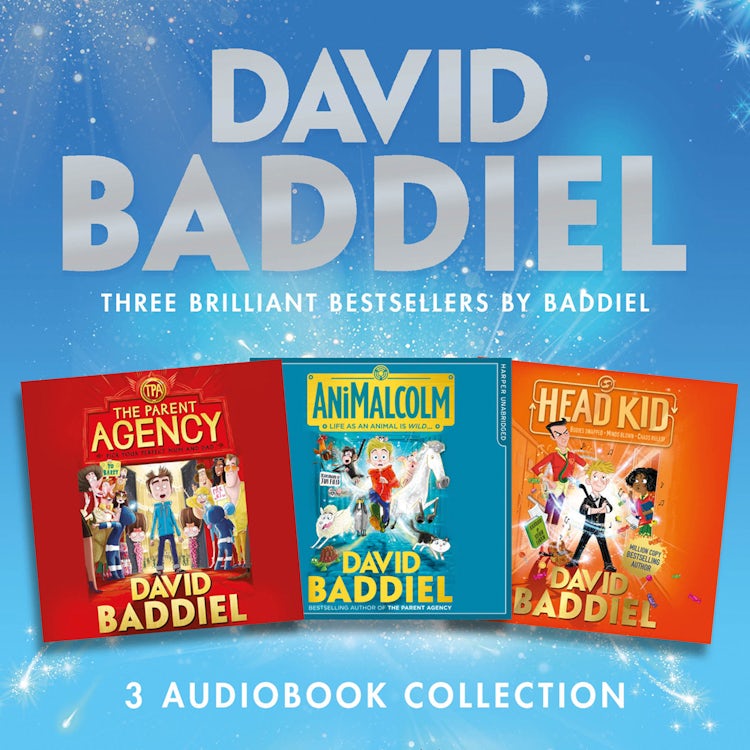 Cover image for Brilliant Bestsellers by Baddiel (3-book Audio Collection): The Parent Agency, AniMalcolm, Head Kid, isbn: 9780008418731