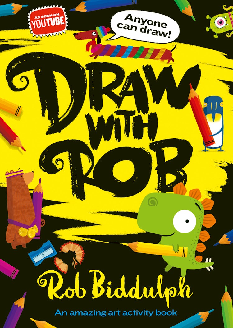 Cover image for Draw With Rob, isbn: 9780008419110
