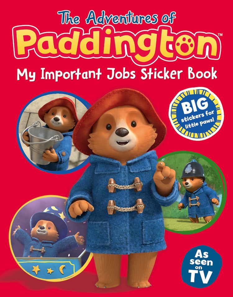 Cover image for The Adventures of Paddington: My Important Job Sticker Book, isbn: 9780008420833
