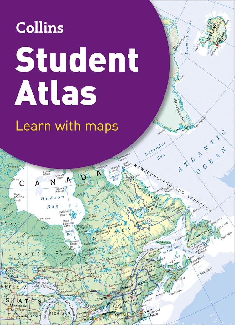 Cover image for Collins Student Atlas [Seventh Edition], isbn: 9780008430238