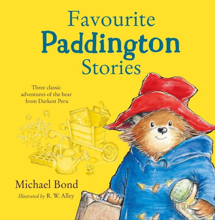 Cover image for Favourite Paddington Stories: Paddington in the Garden, Paddington at the Carnival, Paddington and the Grand Tour (Paddington), isbn: 9780008430313