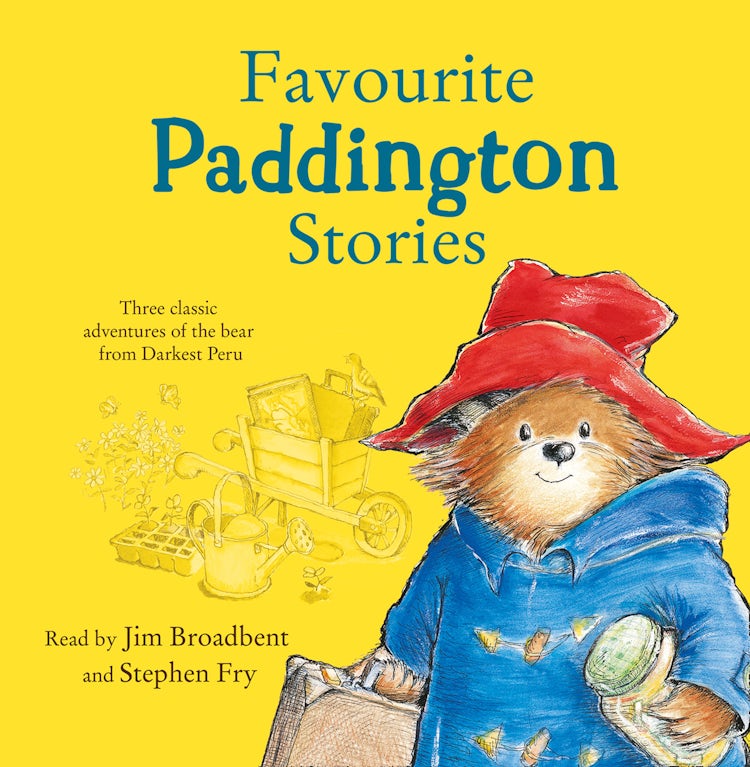 Cover image for Favourite Paddington Stories: Paddington in the Garden, Paddington at the Carnival, Paddington and the Grand Tour (Paddington), isbn: 9780008430337