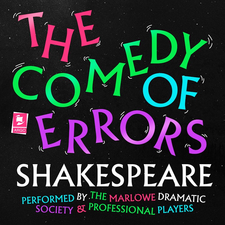 Cover image for The Comedy of Errors (Argo Classics), isbn: 9780008443108