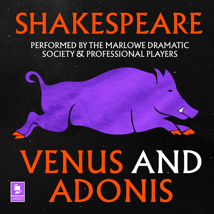 Cover image for Venus And Adonis (Argo Classics), isbn: 9780008443221