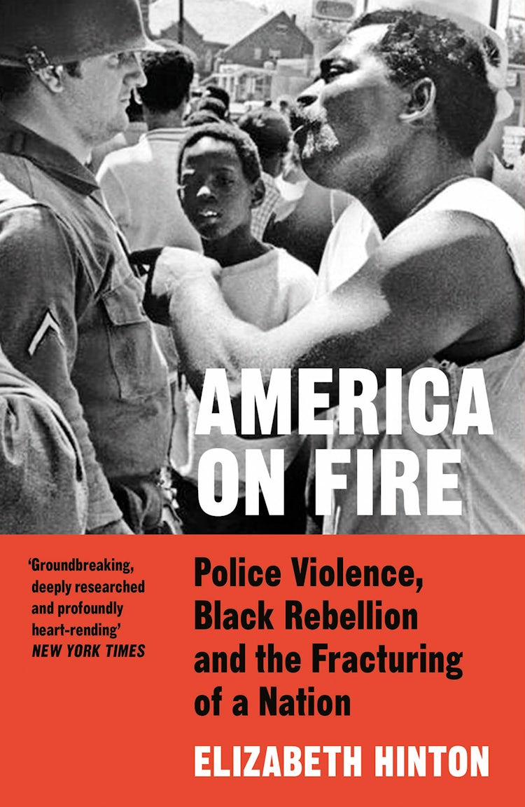 Cover image for America on Fire: The Untold History of Police Violence and Black Rebellion Since the 1960s, isbn: 9780008443856