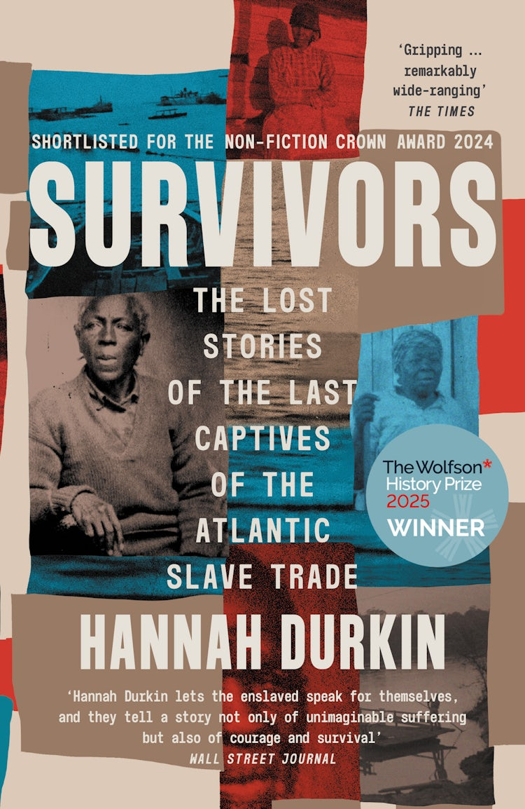Cover image for Survivors: The Lost Stories of the Last Captives of the Atlantic Slave Trade, isbn: 9780008446550