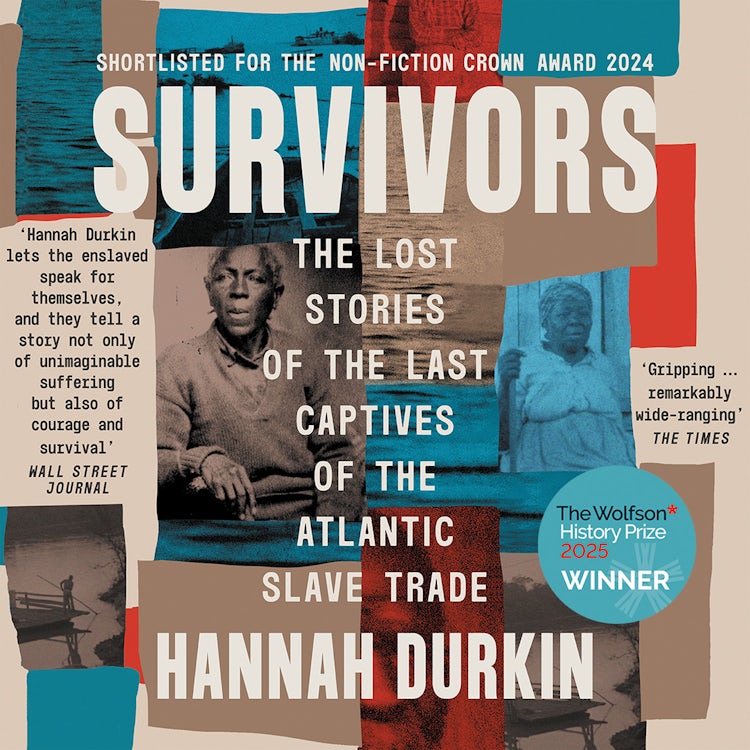 Cover image for Survivors: The Lost Stories of the Last Captives of the Atlantic Slave Trade, isbn: 9780008446574